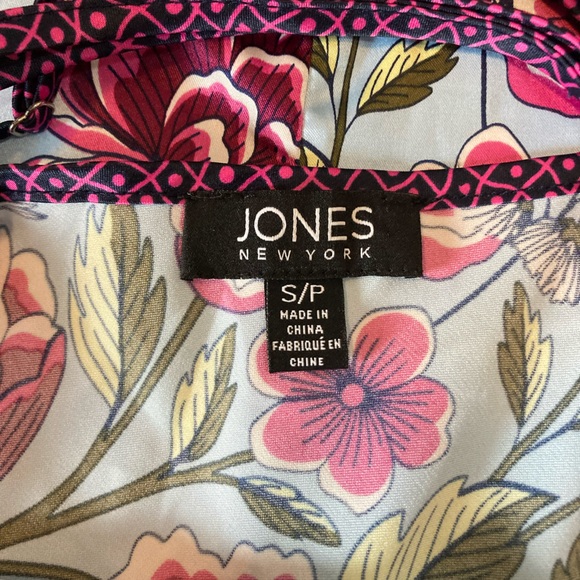Jones of New York Satin Floral S Pajama Camisole & Short Set Loungewear Sexy. - Picture 7 of 7